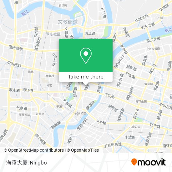 海曙大厦 map