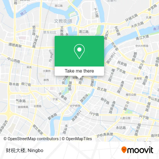 财税大楼 map