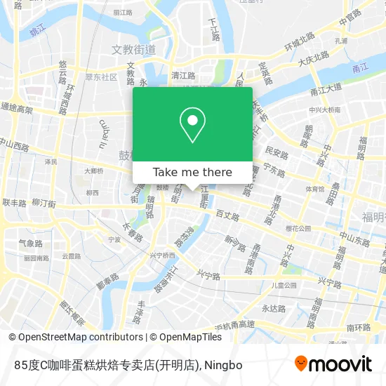 85度C咖啡蛋糕烘焙专卖店(开明店) map