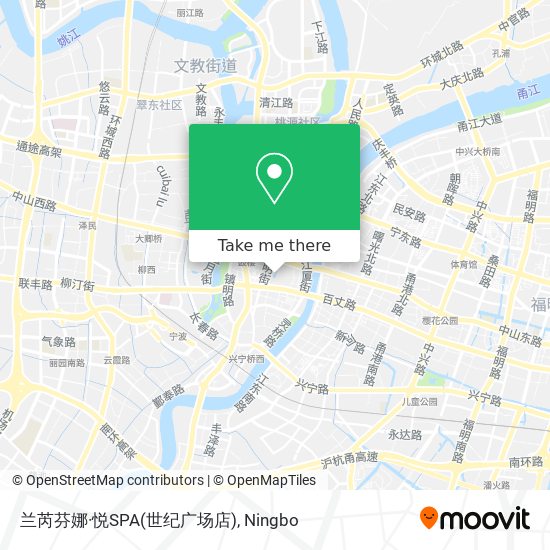 兰芮芬娜·悦SPA(世纪广场店) map