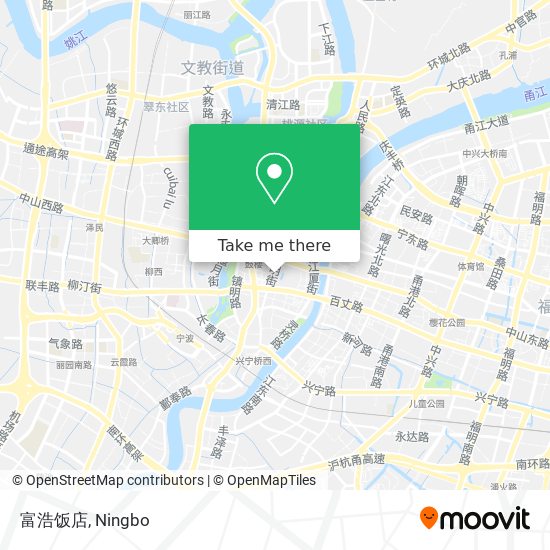 富浩饭店 map