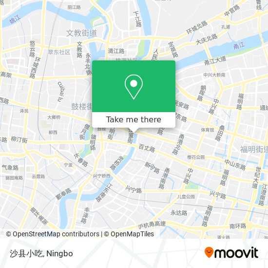 沙县小吃 map