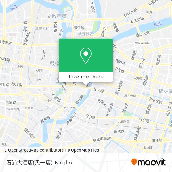 石浦大酒店(天一店) map