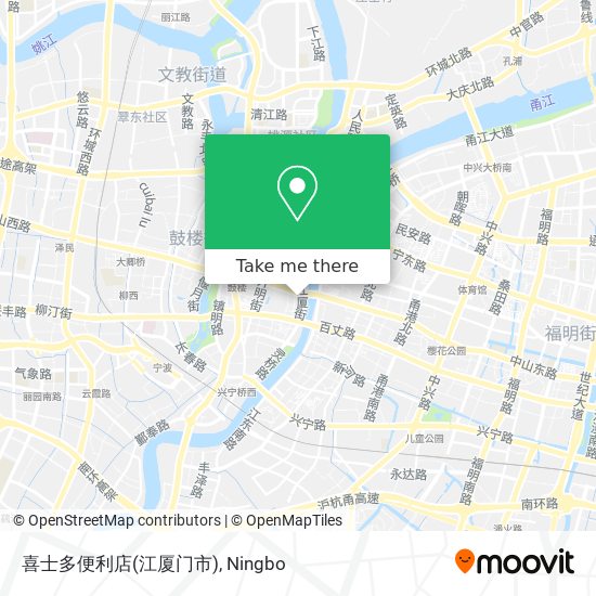 喜士多便利店(江厦门市) map