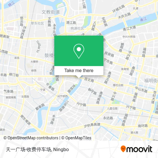 天一广场-收费停车场 map