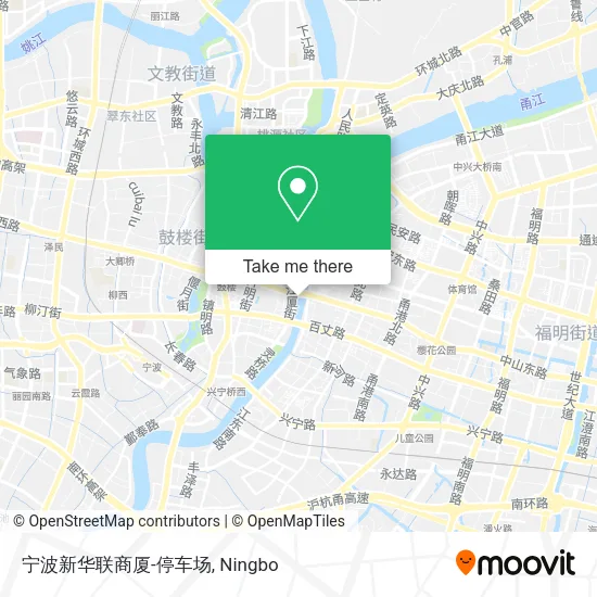 宁波新华联商厦-停车场 map