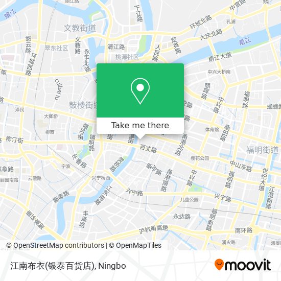 江南布衣(银泰百货店) map