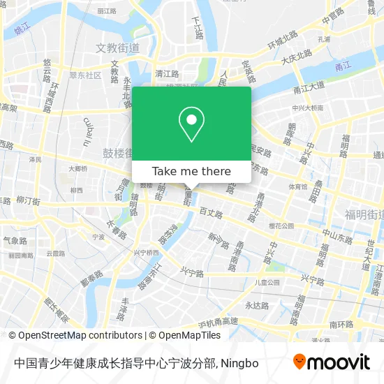 中国青少年健康成长指导中心宁波分部 map