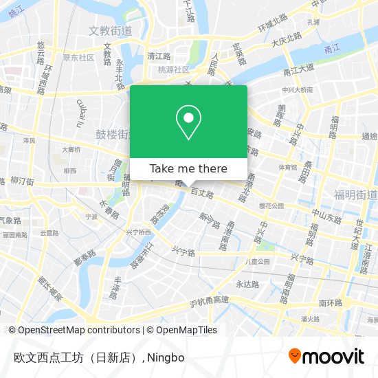 欧文西点工坊（日新店） map
