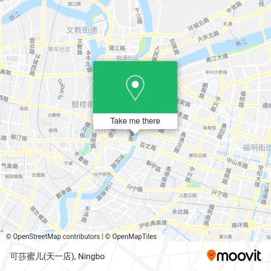 可莎蜜儿(天一店) map