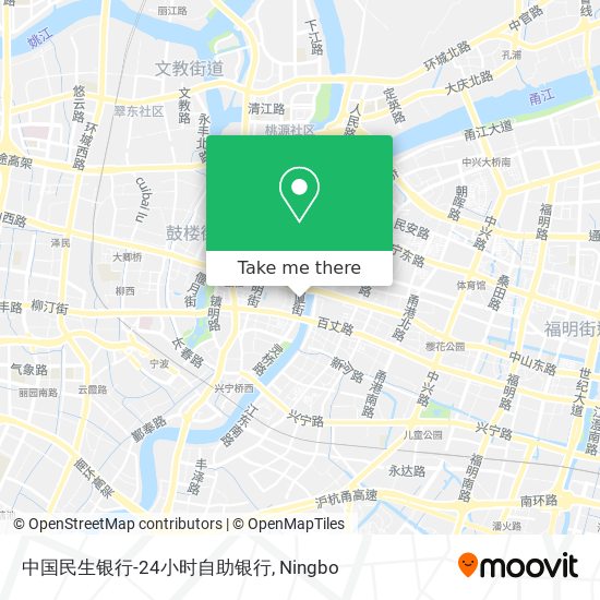 中国民生银行-24小时自助银行 map
