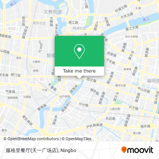 藤格里餐厅(天一广场店) map
