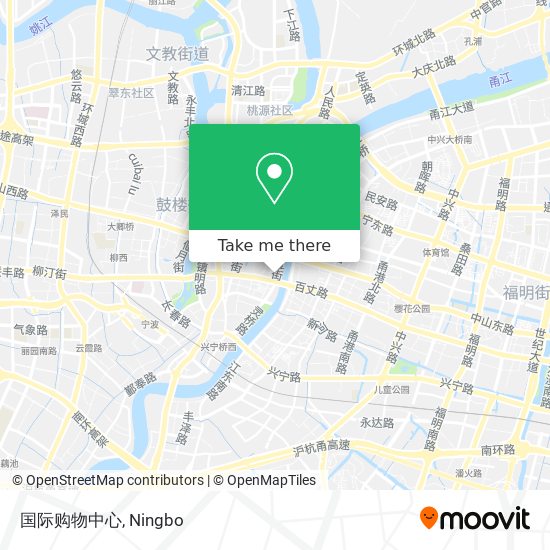 国际购物中心 map