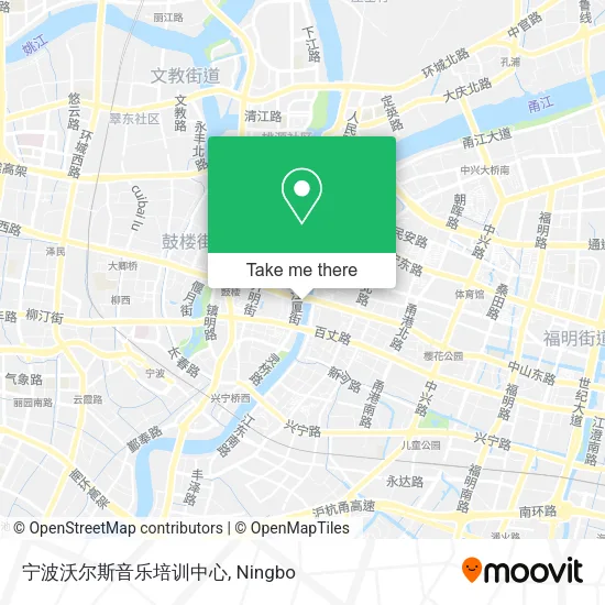 宁波沃尔斯音乐培训中心 map