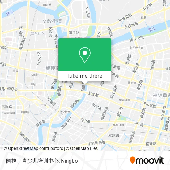阿拉丁青少儿培训中心 map