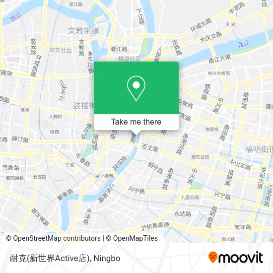 耐克(新世界Active店) map