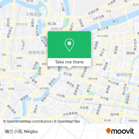 幽兰小筑 map