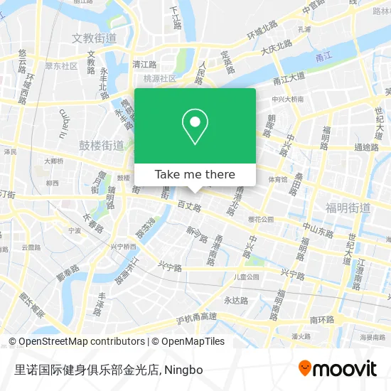 里诺国际健身俱乐部金光店 map