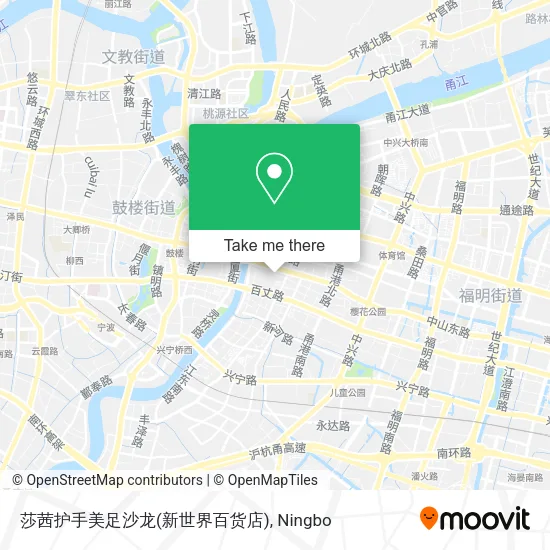 莎茜护手美足沙龙(新世界百货店) map