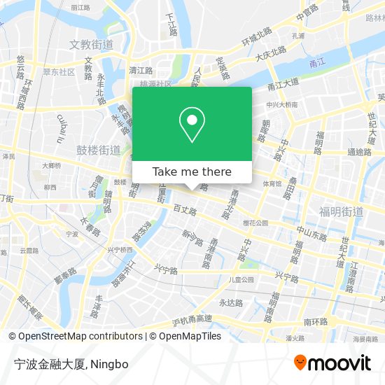 宁波金融大厦 map