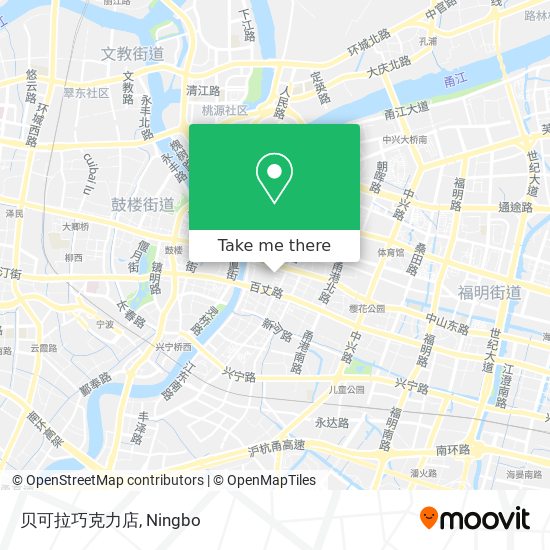 贝可拉巧克力店 map