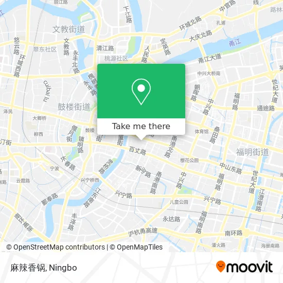 麻辣香锅 map