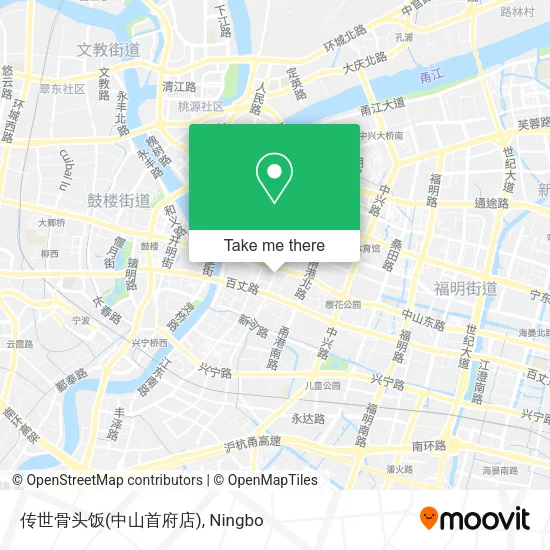 传世骨头饭(中山首府店) map