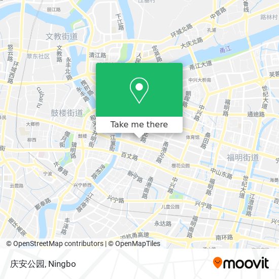 庆安公园 map