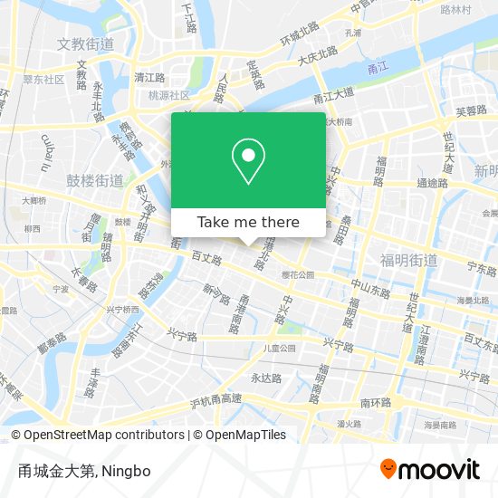 甬城金大第 map