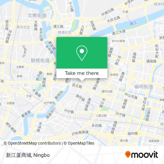 新江厦商城 map