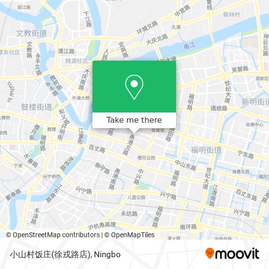 小山村饭庄(徐戎路店) map