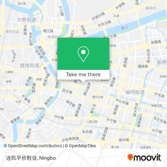 连民平价鞋业 map