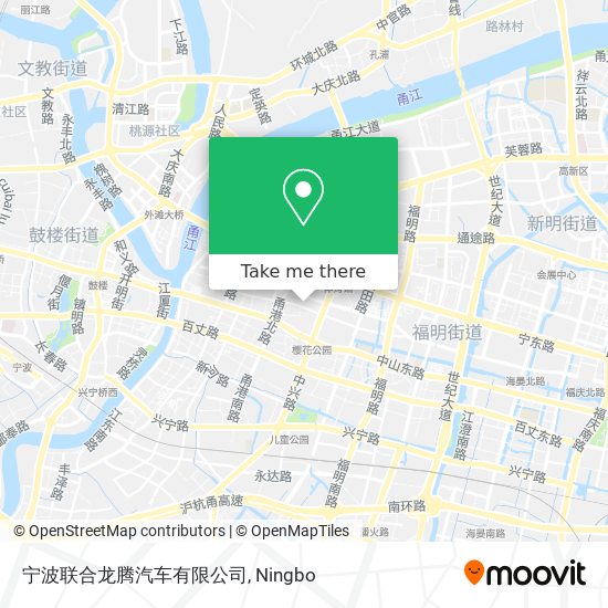 宁波联合龙腾汽车有限公司 map