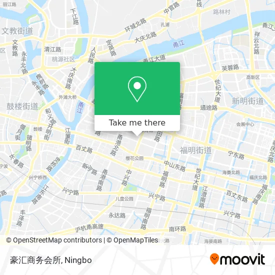 豪汇商务会所 map