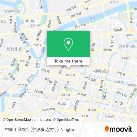 中国工商银行(宁波樱花支行) map