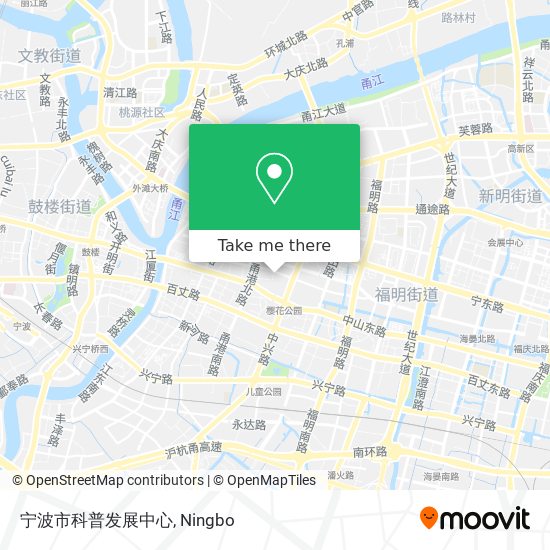 宁波市科普发展中心 map