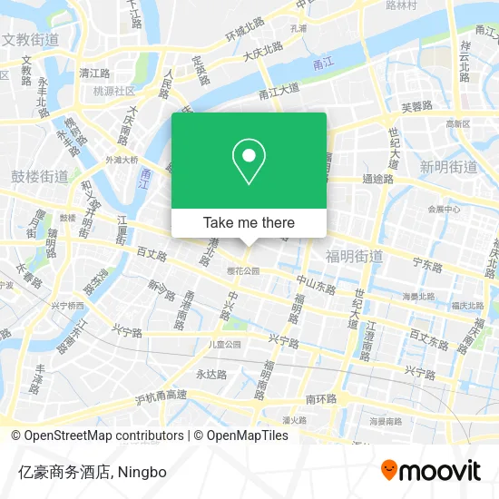 亿豪商务酒店 map