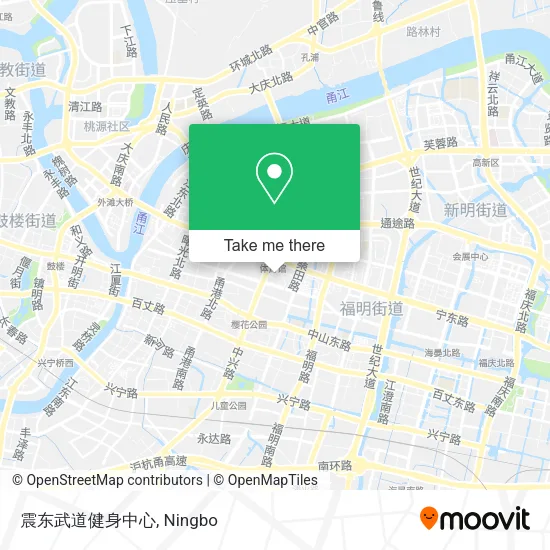 震东武道健身中心 map