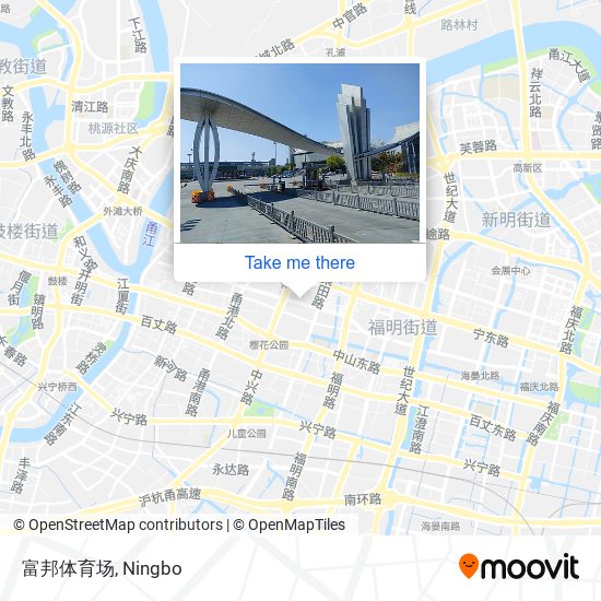 富邦体育场 map
