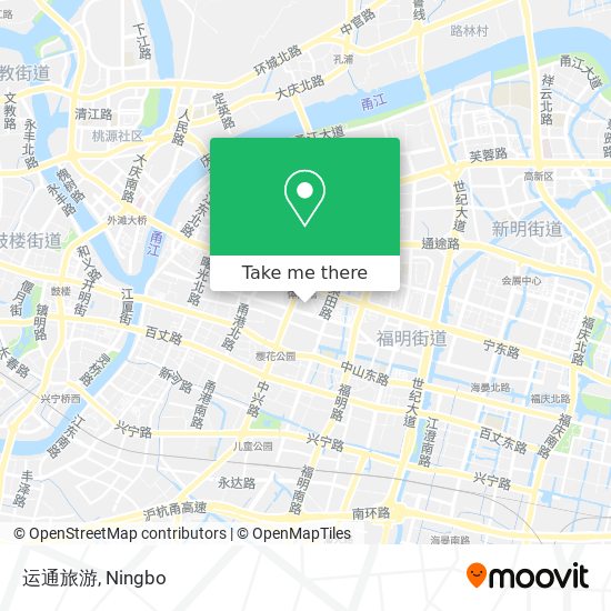 运通旅游 map