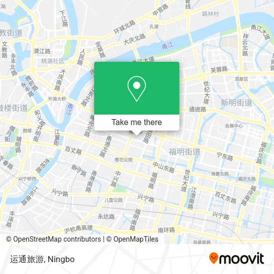 运通旅游 map