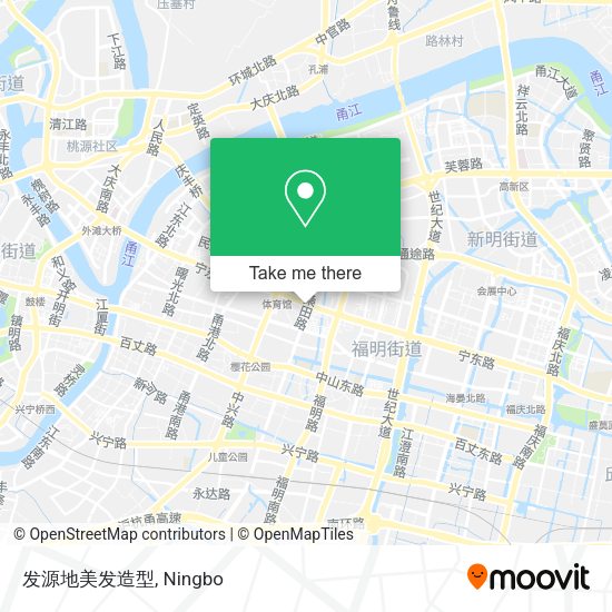 发源地美发造型 map
