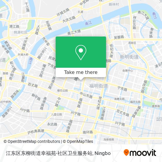江东区东柳街道幸福苑-社区卫生服务站 map