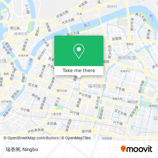 瑞香阁 map