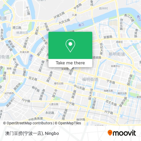 澳门豆捞(宁波一店) map