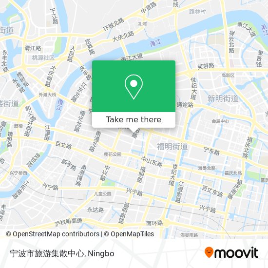 宁波市旅游集散中心 map
