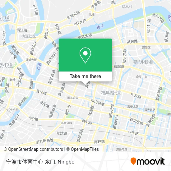 宁波市体育中心-东门 map