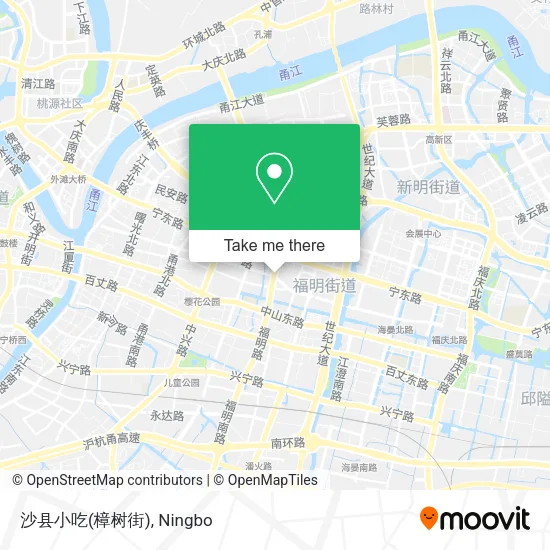 沙县小吃(樟树街) map