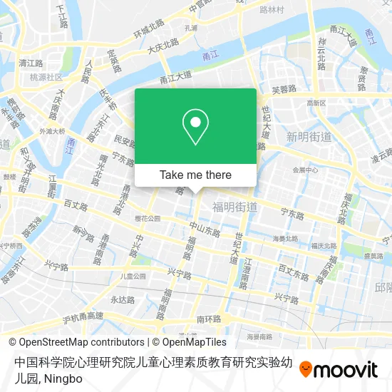 中国科学院心理研究院儿童心理素质教育研究实验幼儿园 map