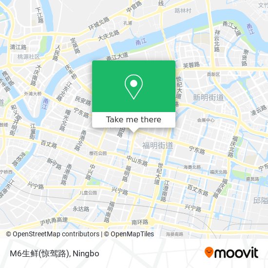 M6生鲜(惊驾路) map
